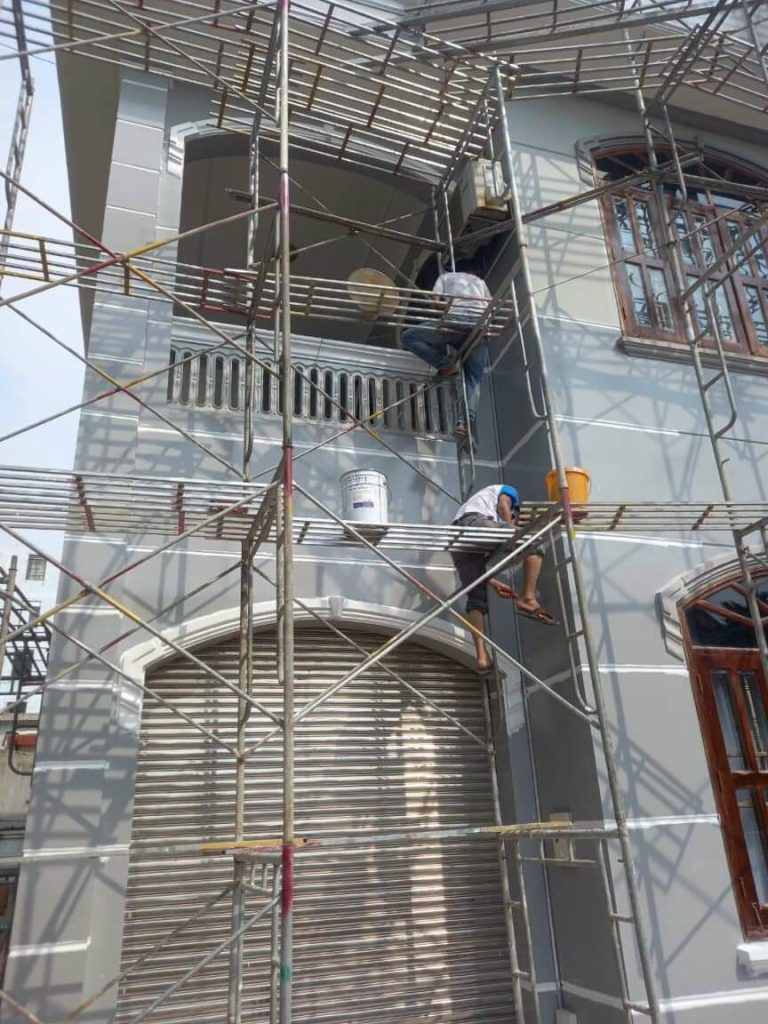 chống thấm tường ngoài trời